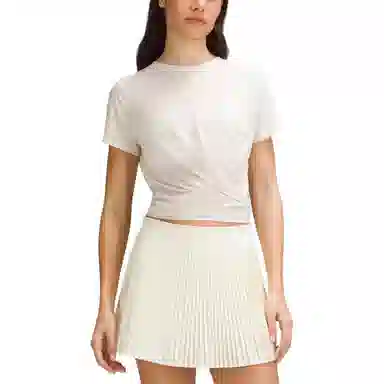 lululemon Tie-Waist Breathable Short-Sleeve Shirt T