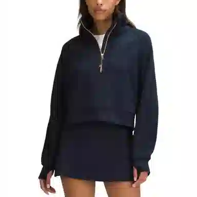 lululemon Scuba Oversized Funnel Neck Half Zip
