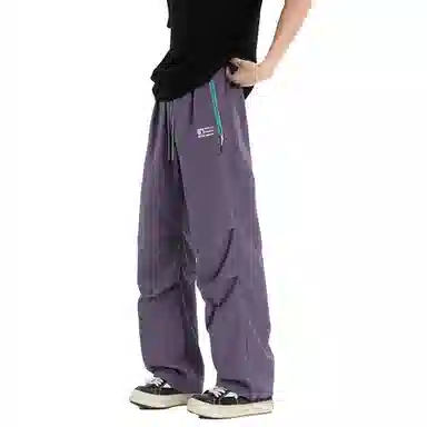 王者荣耀 美式高街反光机能伞兵户外登山通勤防水透气宽松百搭潮流时尚休闲裤 男女同款