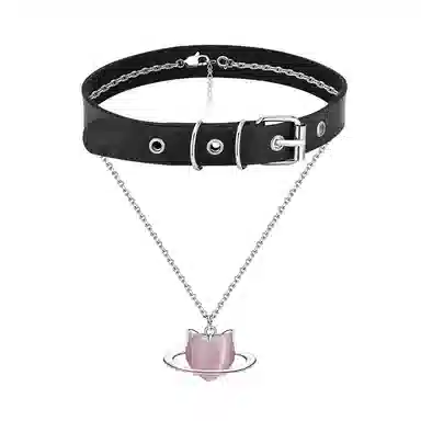 PEACE CAT y2kchoker