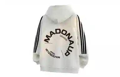 MADONA Classic Striped Logo Hoodie