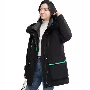 鸭鸭 三合一保暖户冲锋衣外防寒羽绒服 女款