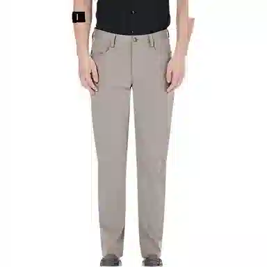 利郎 修身商务刺绣长裤休闲裤 男款