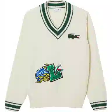 Lacoste Holiday V-Neck Sweater