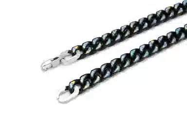 Cooraree Van Gogh Starry Sky Series Cuban Chain Set