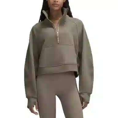 lululemon Scuba Oversized Funnel Neck Half Zip