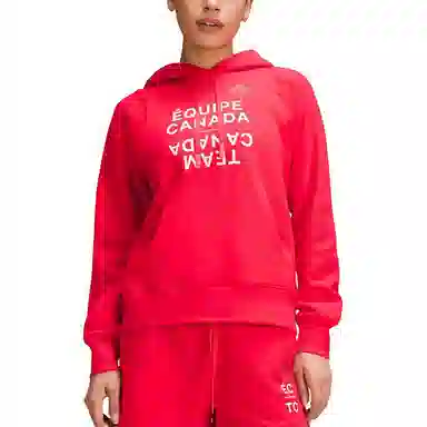 lululemon Team CanadaRelaxed-Fit Fleece Hoodie COC Logo