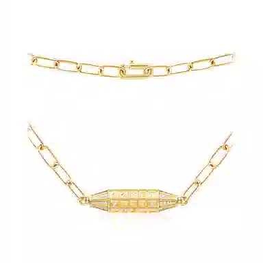 apm Monaco FUN CRAZY LOVE Codex Chain Necklace