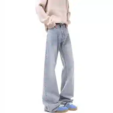 DUATOGE Straight Loose Jeans Blue