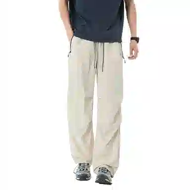 王者荣耀 美式高街反光机能伞兵户外登山通勤防水透气宽松百搭潮流时尚休闲裤 男女同款