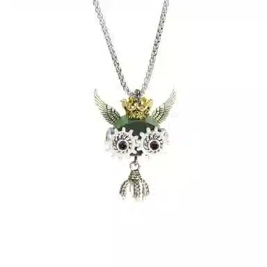 木小魔 鹰 稳定木 项链 男女同款情侣款