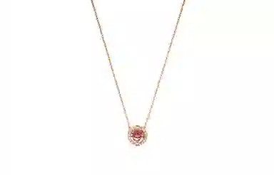 Swarovski Sparkling DC Necklace Red