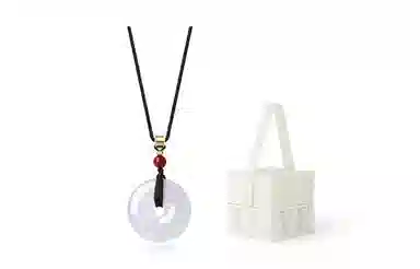 饰伴 国潮平安扣 气质国风一对 玛瑙 项链 生日礼,物  男女同款情侣款