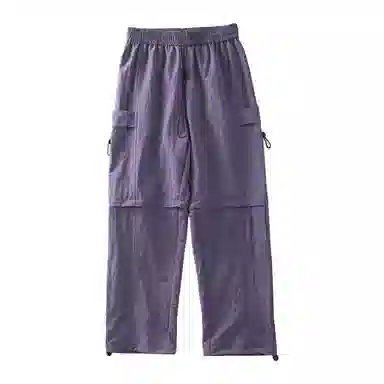 杜克恩 微弹纯色宽松工装裤 男款