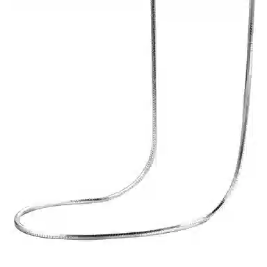 IDEAGEMER Snake Bone Chain Necklace