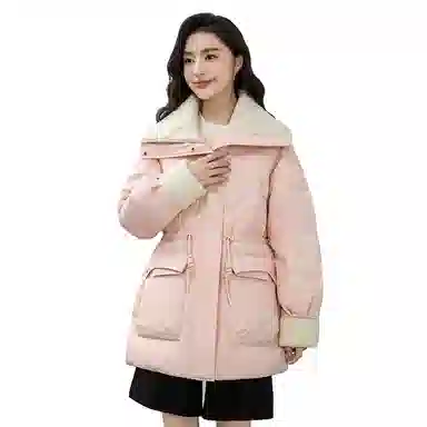 鸭鸭 新款气质休闲立领通勤羽绒服 女款