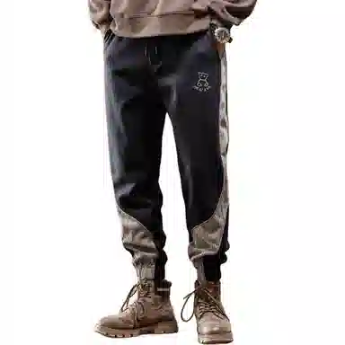 格蓝鹿 微弹长裤宽松休闲裤 男款