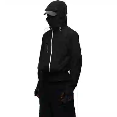 佑麟 机能侧角弧拉链拼接剪裁轻薄防紫外线骑车衣防晒服 男女同款