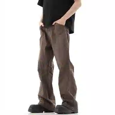 Struggle Vintage95 Wide Leg Jeans Khaki