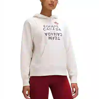lululemon Team CanadaRelaxed-Fit Fleece Hoodie COC Logo