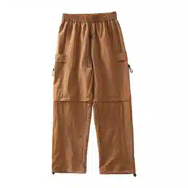 杜克恩 微弹纯色宽松工装裤 男款