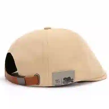 图涂丫 复古贝雷 小众土酷帽 可调节前进帽子 涤纶 鸭舌帽 男女同款情侣款