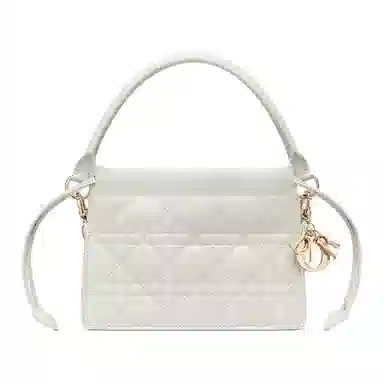 Dior Lady Dior Mini White