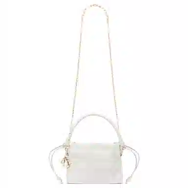 Dior Lady Dior Mini White