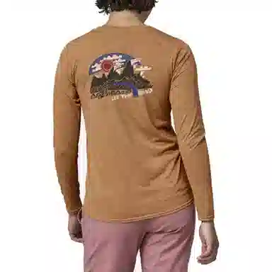 patagonia Long-Sleeved Capilene Cool Daily Graphic T