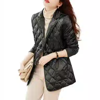 【dme】 纯色优雅气质时尚收腰高级感羽绒服 女款