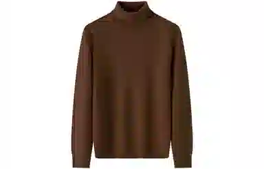 恒源祥 厚款保暖高领套头纯色毛衣 女款