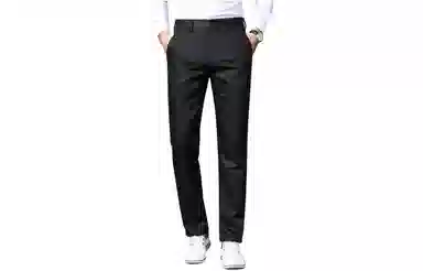 金盾 直筒纯色微弹休闲裤 男款