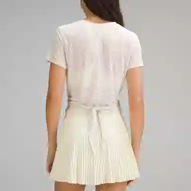 lululemon Tie-Waist Breathable Short-Sleeve Shirt T