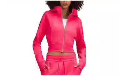lululemon Scuba Full-Zip Cropped Hoodie