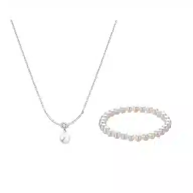 饰伴 皓月之心新中式  甜美浪漫风可爱 精致雅致高级质感 国潮轻奢 小众设计轻奢百搭气质 合金 项链 男女同款情侣款