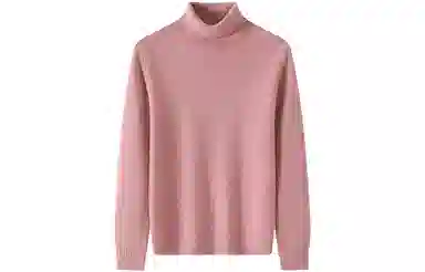 恒源祥 厚款保暖高领套头纯色毛衣 女款