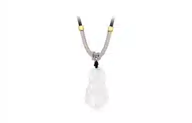 百利金 冰种弥勒佛 复古民族风国潮新中式简约精致大肚佛转运 吊坠锁骨链 玉髓 玉石项链 男女同款情侣款