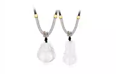 百利金 冰种弥勒佛 复古民族风国潮新中式简约精致大肚佛转运 吊坠锁骨链 玉髓 玉石项链 男女同款情侣款