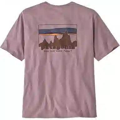 patagonia Men's '73 Skyline Organic T-Shirt LogoT