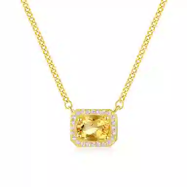 阿黛丽 古巴 甜美气质 水晶 项链 女款