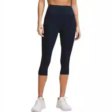 lululemon Fast and Free High-Rise Crop with Pockets 19"