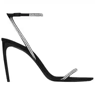 Saint Laurent Georgia 90 Satin Sandals