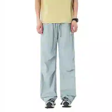 王者荣耀 美式高街反光机能伞兵户外登山通勤防水透气宽松百搭潮流时尚休闲裤 男女同款