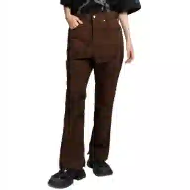 LEE x ROARINGWILD Brown Straight Pants