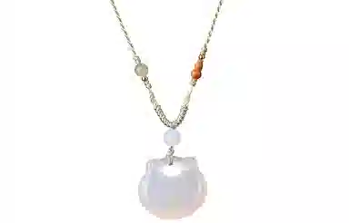 石头记 小胖福 玉洁冰清福袋 新中式国风复古 福气满满 吉祥如意 礼盒款 玉髓 玉石项链 女款