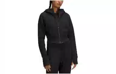 lululemon Scuba Full-Zip Cropped Hoodie
