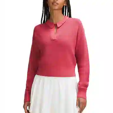 lululemon Collared Merino Wool-Blend Sweater V