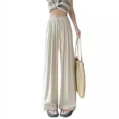 水中花 宽松薄款百搭休闲裤 女款