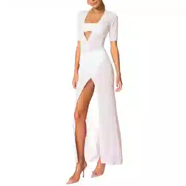 SUPERDOWN Sevilla Knit Maxi Dress