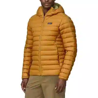 patagonia Down Sweater Logo